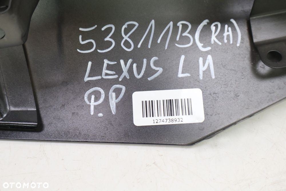LEXUS LM II WSPORNIK MOCOWANIE BŁOTNIKA PRAWE 53811B - 9