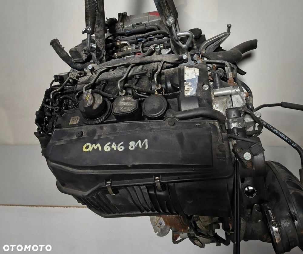 SILNIK KOMPLETNY MERCEDES W204 2.2 CDI, OM646 646.811 Delphi - 1