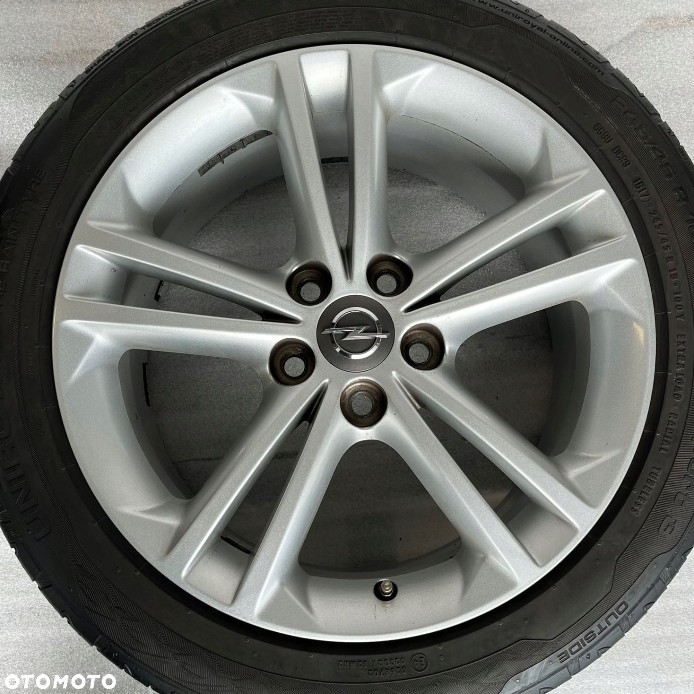 FELGI aluminiowe 18 Opel Insignia 5x120 Oryginalne - 4