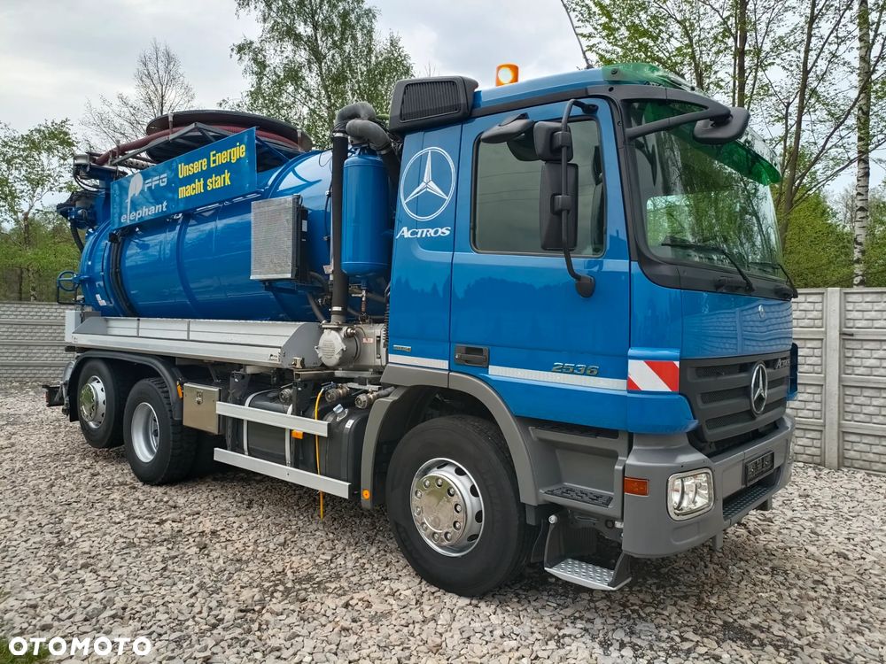 Mercedes-Benz ACTROS 2536 6x2* ASENIZACYJNY* 13000L* FFG elephant* Specjalny do ŚCIEKÓW I OSADÓW* WYJĄTKOWO ZADBANY* z NIEMIEC - 4