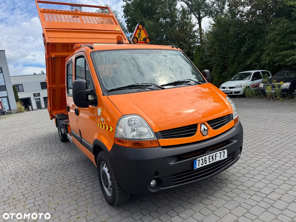 Renault Master Wywrotka 3str  Brygadowka 7 Osób Doka 2.5DCi Kiper I wł. Wywrot - 5