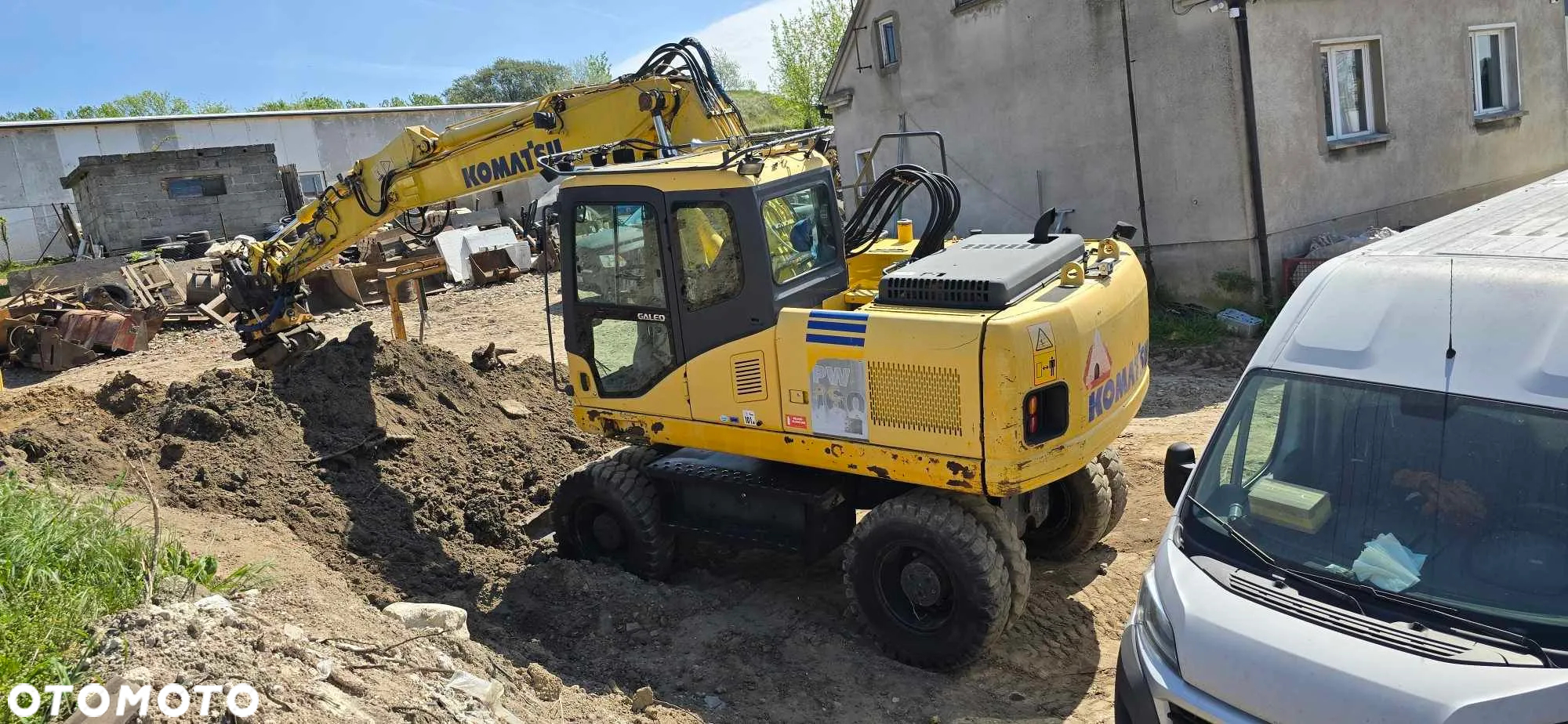 Komatsu PW160-7K ROTOR Salon Polska Stan BDB - 2