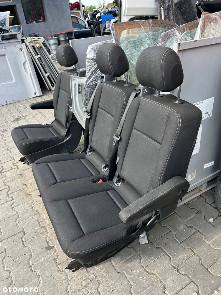 Renault Trafic III Fotele II rząd szybki demontaż montaż Vivaro B Talento - 2