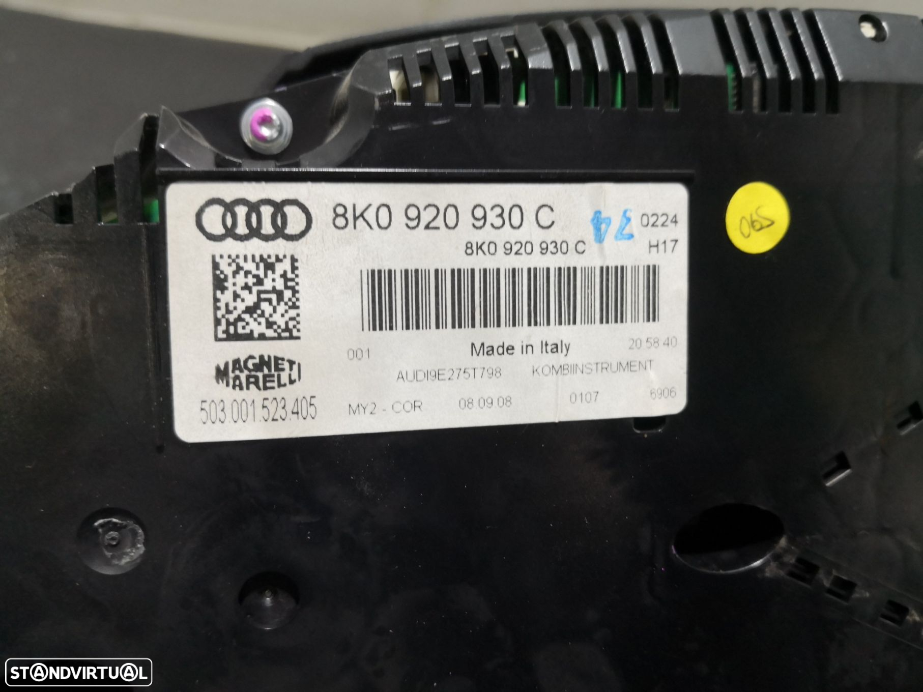 Quadrante Audi A4 (8K2, B8) - 4
