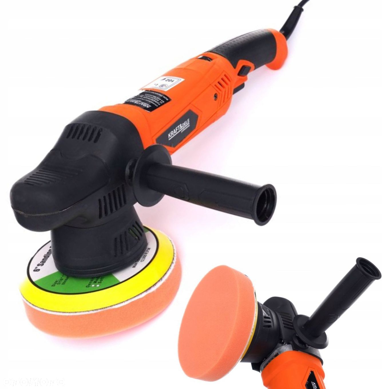 POLERKA MIMOŚRODOWA SAMOCHODOWA ELEKTRYCZNA 1500W 150mm 230V REGULACJA - 1