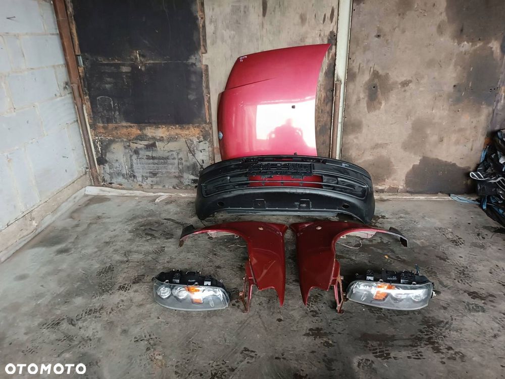 KOMPLETNY PRZÓD FIAT PUNTO II 132/F MASKA ZDERZAK PRZÓD BŁOTNIKI LAMPY - 1