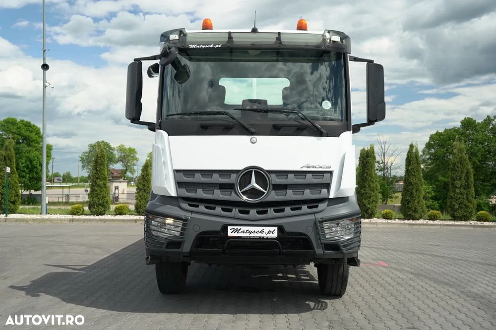 Mercedes-Benz AROCS 2636 / 6x4 / 7.6 M LIVRARE + HIAB 188 B-3 HDS / PODEA RESISTENTĂ / RADIOCOMANDĂ / ROTATOARE / EURO 6 - 12