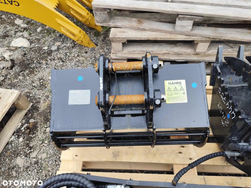 Łyżka szkieletowa ażurowa  przesiewowa przesiewająca sortująca 60cm fi30 do minikoparki NOWA - 4