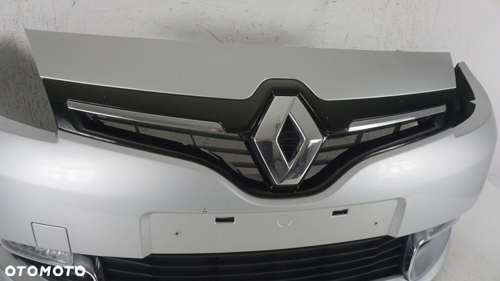 ZDERZAK PRZÓD PRZEDNI RENAULT SCENIC 3 III LIFT TED69 13-16 FL LED DRL - 2