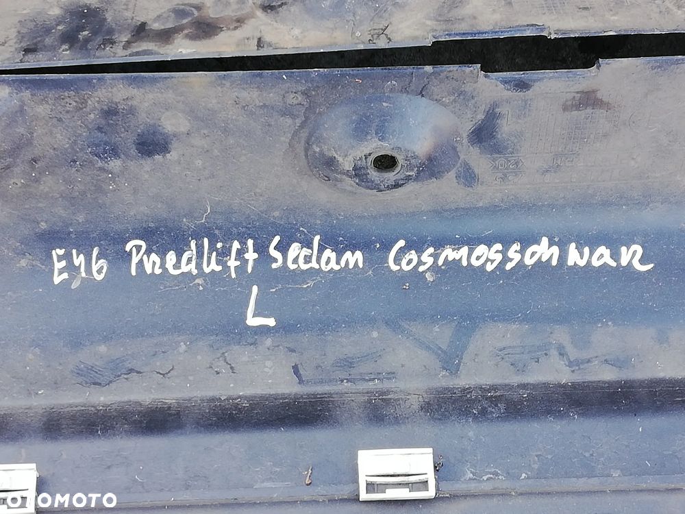 e46 przedlift sedan cosmosscharz nakładki progowe lewe prawe - 3