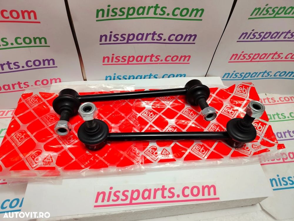 BIELETA ANTIRULIU NISSAN TRADE CABSTAR STABILIZATOR STABILIZARE PIESE SUSPENSIE - 1