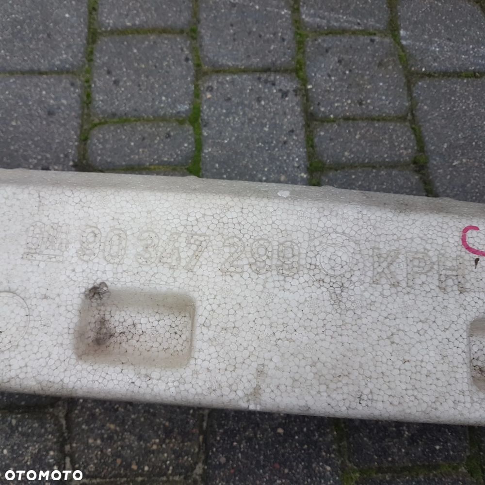 belka wzmocnienie wspornik mocowanie uchwyt z wypełnienie pianka styropian zderzaka opel calibra corsa b oryginał - 2