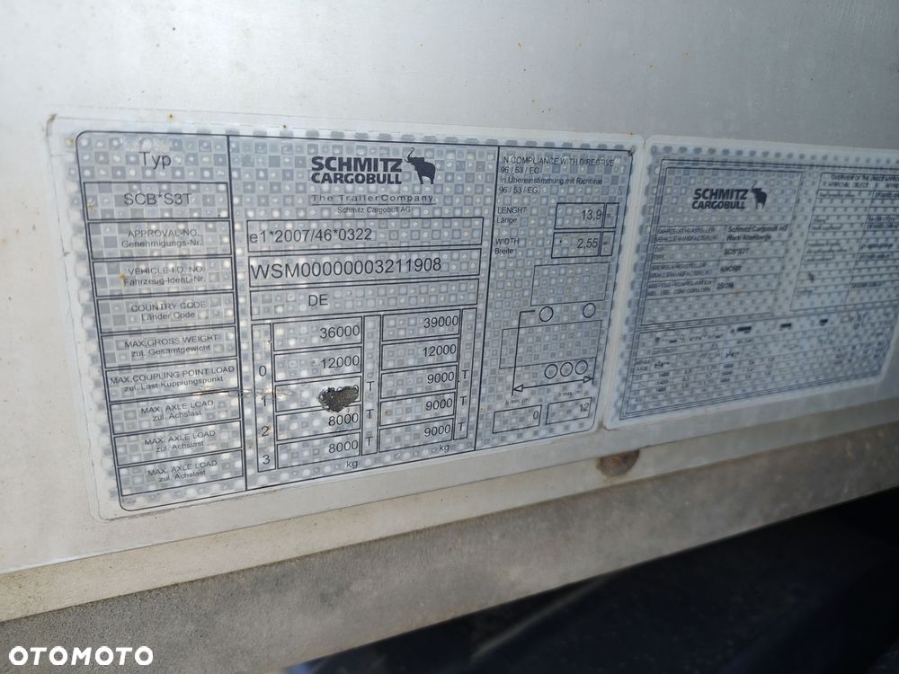 Schmitz Cargobull SCB S3T 435/50R19,5 - 19