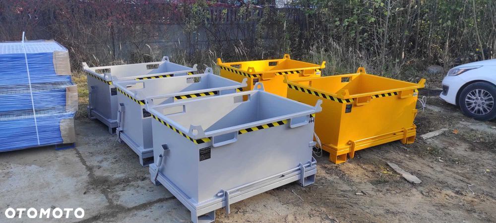 Kontener Z Otwieranym Dnem- Samowyładowczy PMDB 1500L - 8