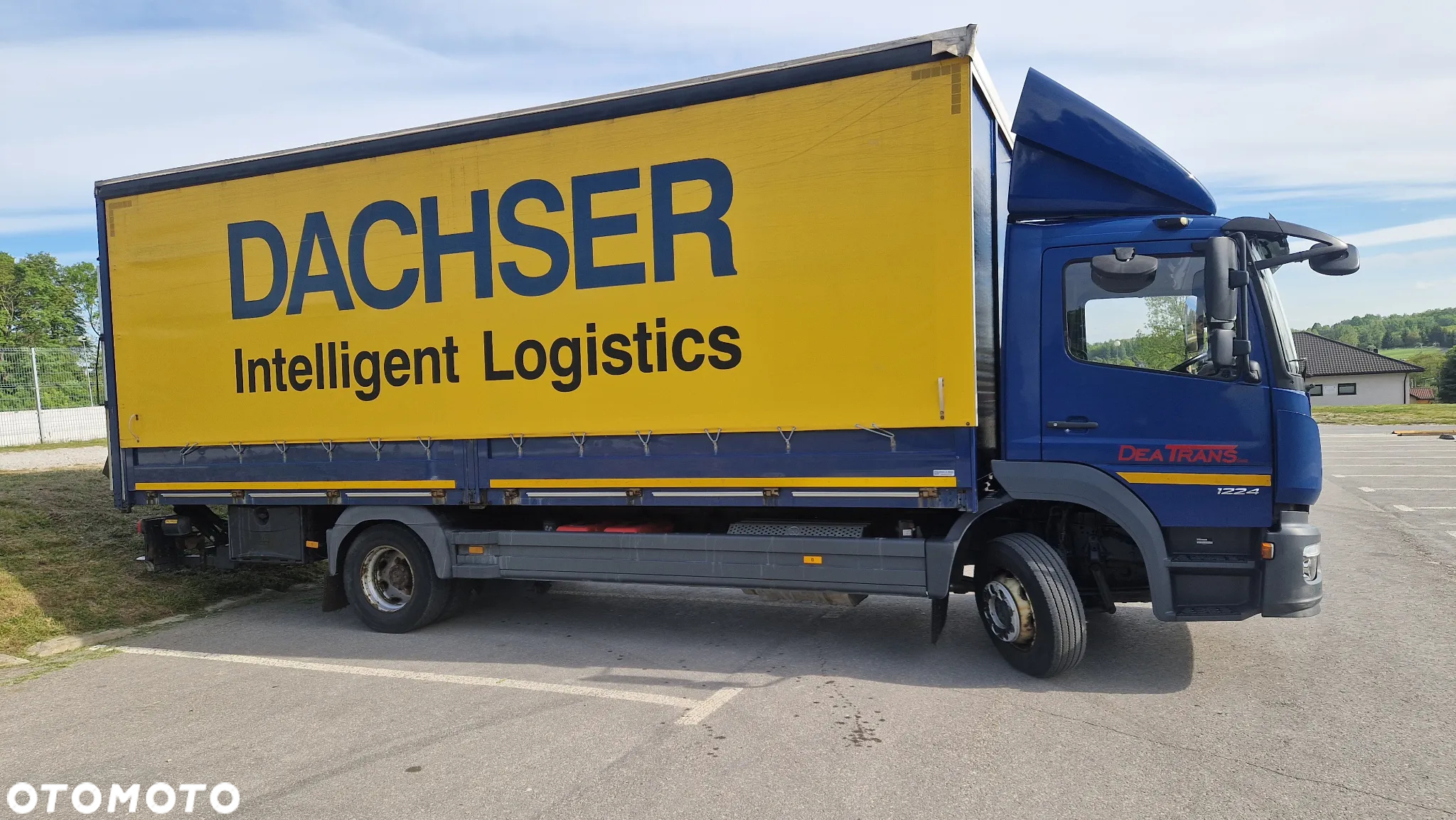 Mercedes-Benz Atego 1224 z Niemiec Firanka - 23