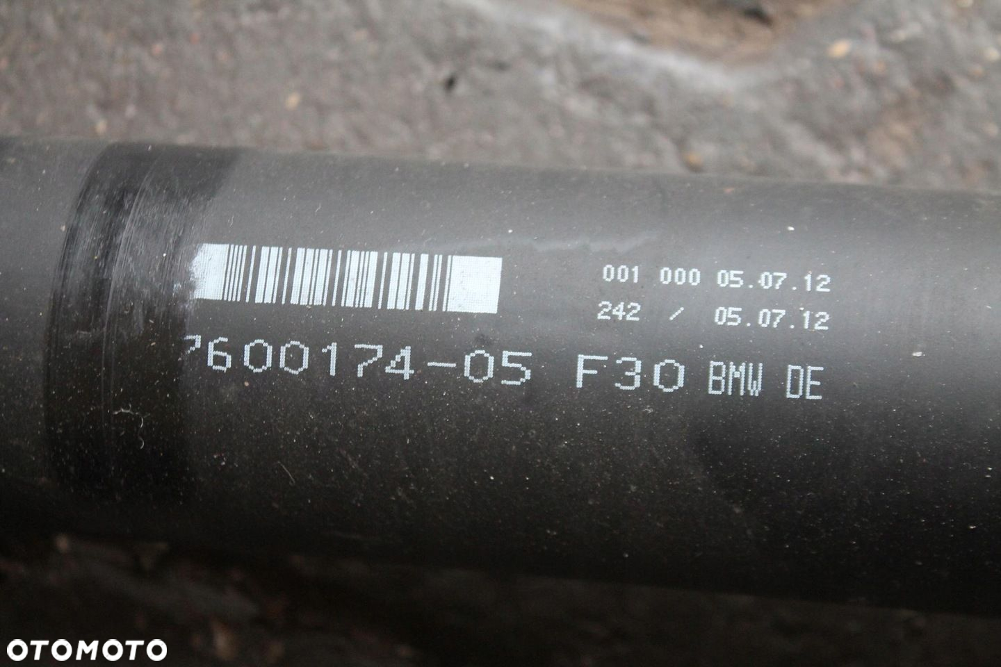 WAŁ NAPĘDOWY 7600174 BMW F30 F31 3.0D AUTO 11- - 3