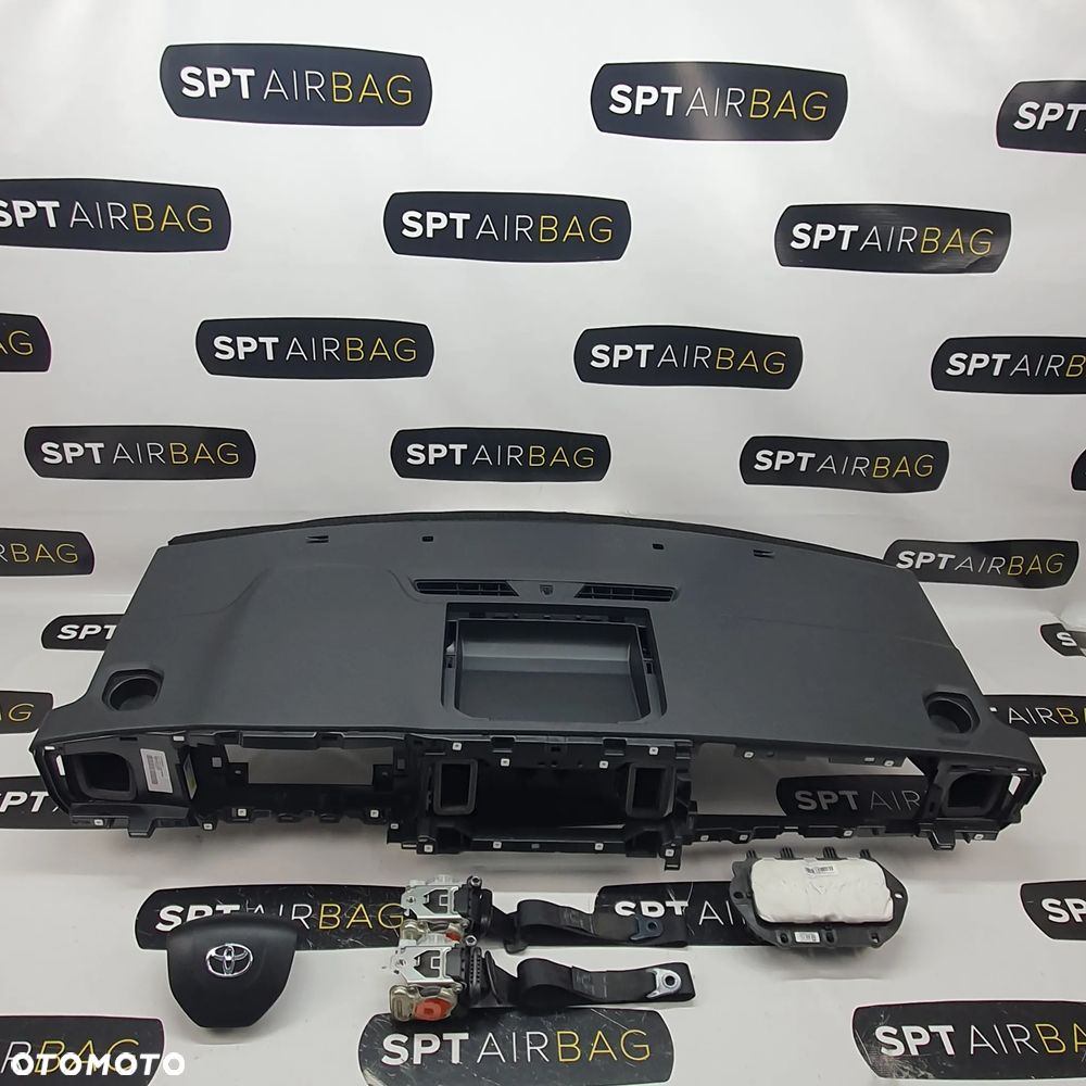TOYOTA PROACE KOKPIT DESKA KONSOLA PULPIT PODUSZKA AIRBAG AIR BAG PASY KIT SET - 1