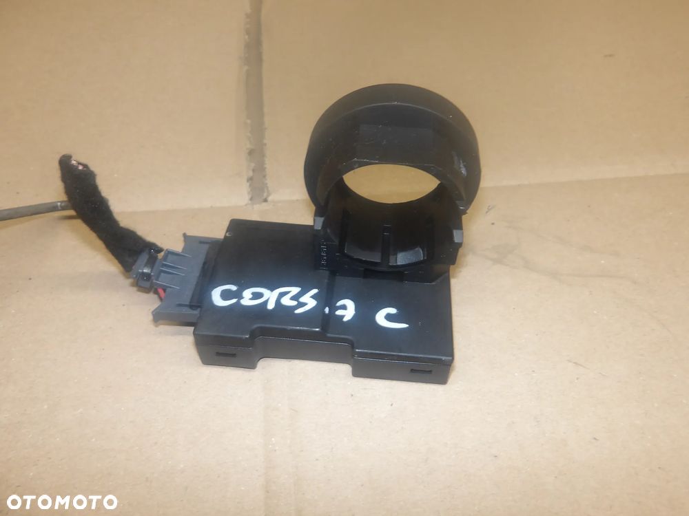 OPEL CORSA C LIFT 03-06 1.0B STACYJKA 2X KLUCZYK 3X WKŁADKA MODUŁ IMMOBILIZERA 13144390 13168306 - 5