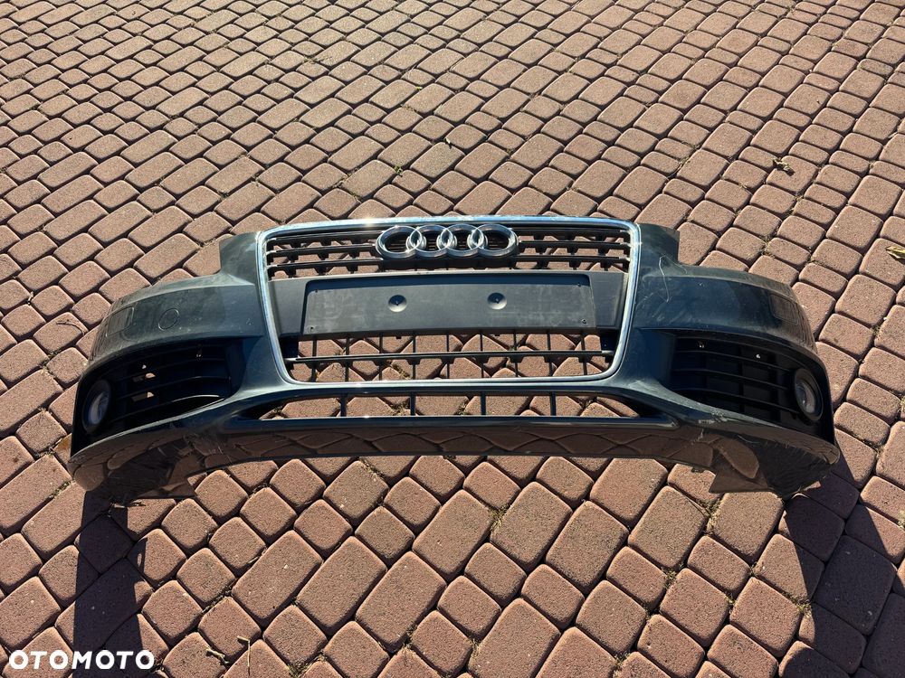 ZDERZAK PRZÓD KOMPLETNY AUDI A4 B8 SPRYSKI POD XENON - 1