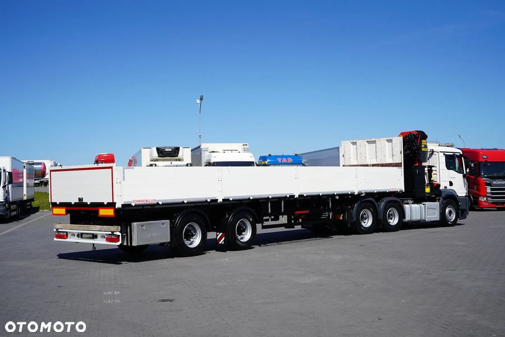 MAN TGS 33.510 / 6 X 4 / HDS PALFINGER PK 42 002 SH-E / WYSIĘG 17 M - 7