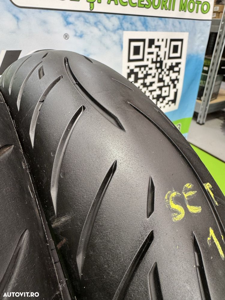 Set Anvelope Moto 120 70 17 si 190 55 17 Metzeler Roadtec Z8 Set131 - 4