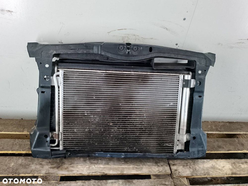PAS PRZÓD, CHŁODNICE, WENTYLATOR SKODA OCTAVIA II LIFT 1K0121207BC 2.0 TDI - 1
