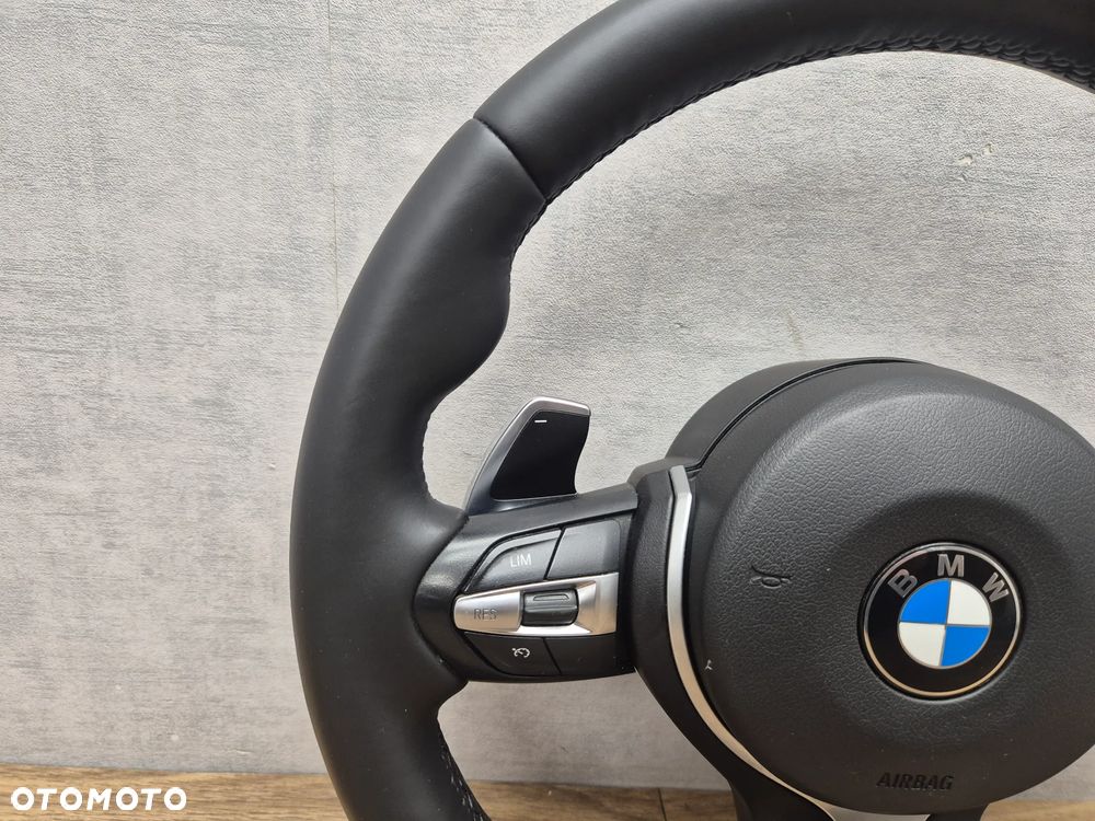 BMW F30 F31 F32 F33 F36 KIEROWNICA M-PAKIET GRZANA ŁOPATKI TEMPOMAT EU - 3
