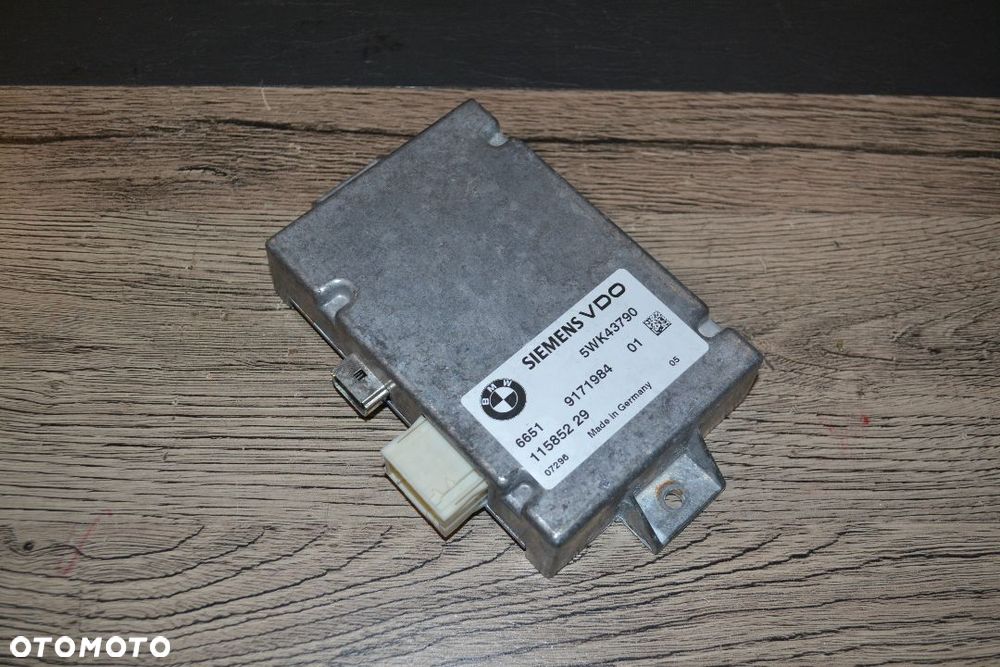 BMW E60 E61 E63 E64 LCI MODUŁ STEROWNIK ASYSTENT PASA RUCHU 9171984 - 1