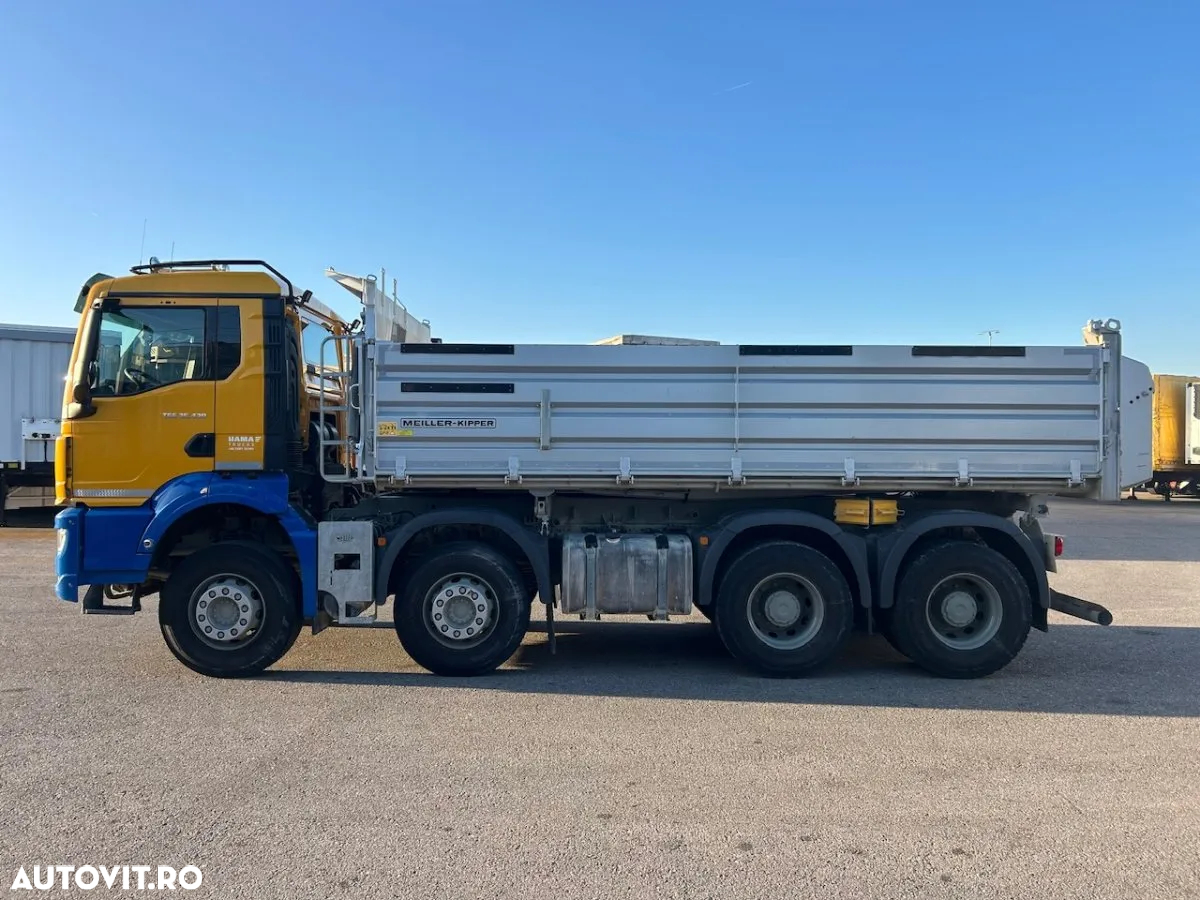 MAN TGS35.430, 8x4, Meiller, basculare 3 parti, factura externa - 4