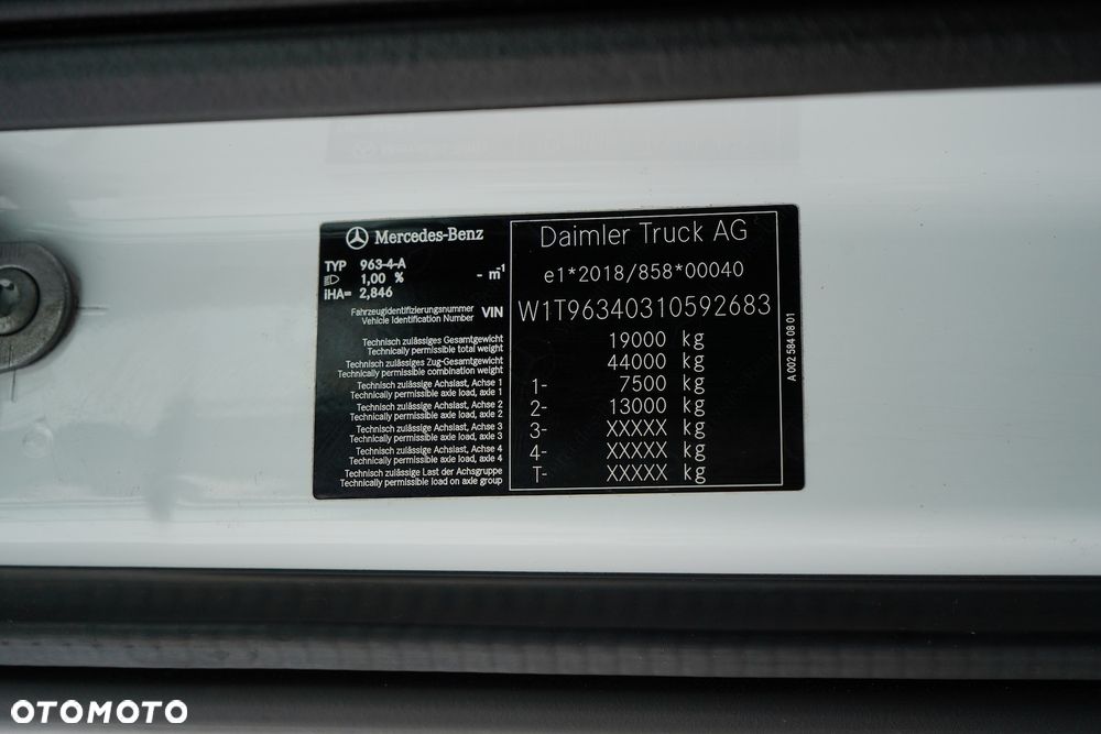 Mercedes-Benz / ACTROS F / 1845 / ACC / E 6 / STREAM SPACE / MAŁY PRZEBIEG - 11