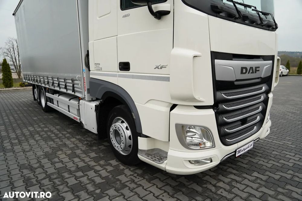 DAF XF 480 / SOLOWKA / SSC / 6X2 / PUNTE RELAXABILĂ / - 6