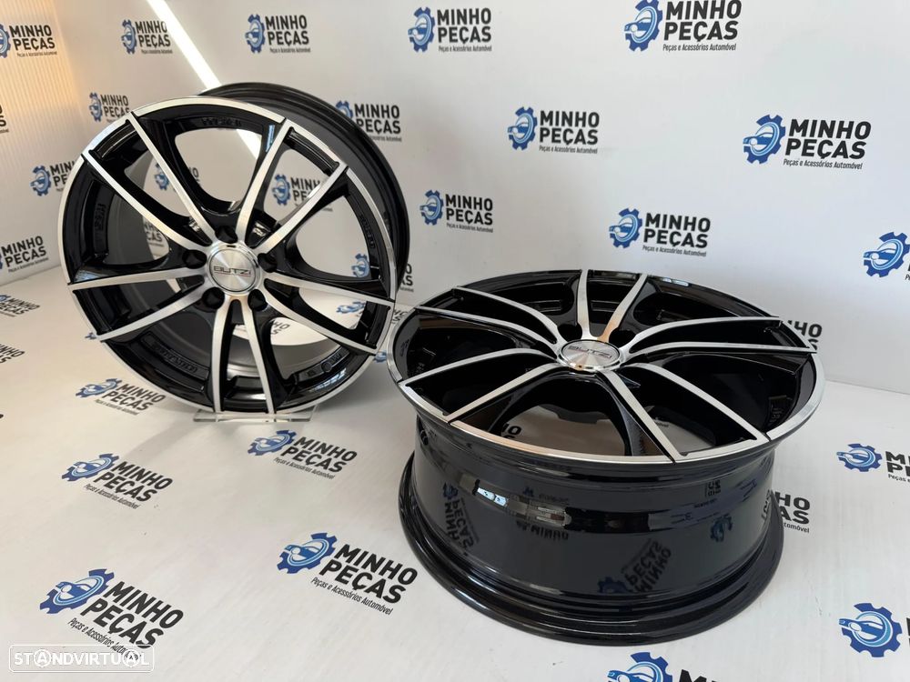 Jantes Butzi Bliss em 16x7 (5x100) Black Polished - 5