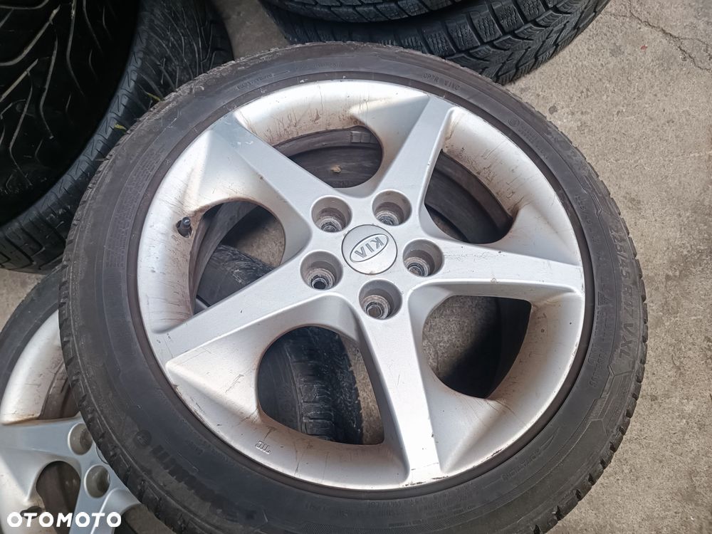 5x114,3 Alufelgi Felgi Aluminiowe 5x114 17 Koła całoroczne Wielosezonowe KIA Niro Ceed  proCeed Venga Soul Carens Cerato Optima HYUNDAI ix20 i30 elantra Ioniq Kona MAZDA 3 5 6 CX3 cx5 Legnica ALU-RAD 225/45 8mm - 3
