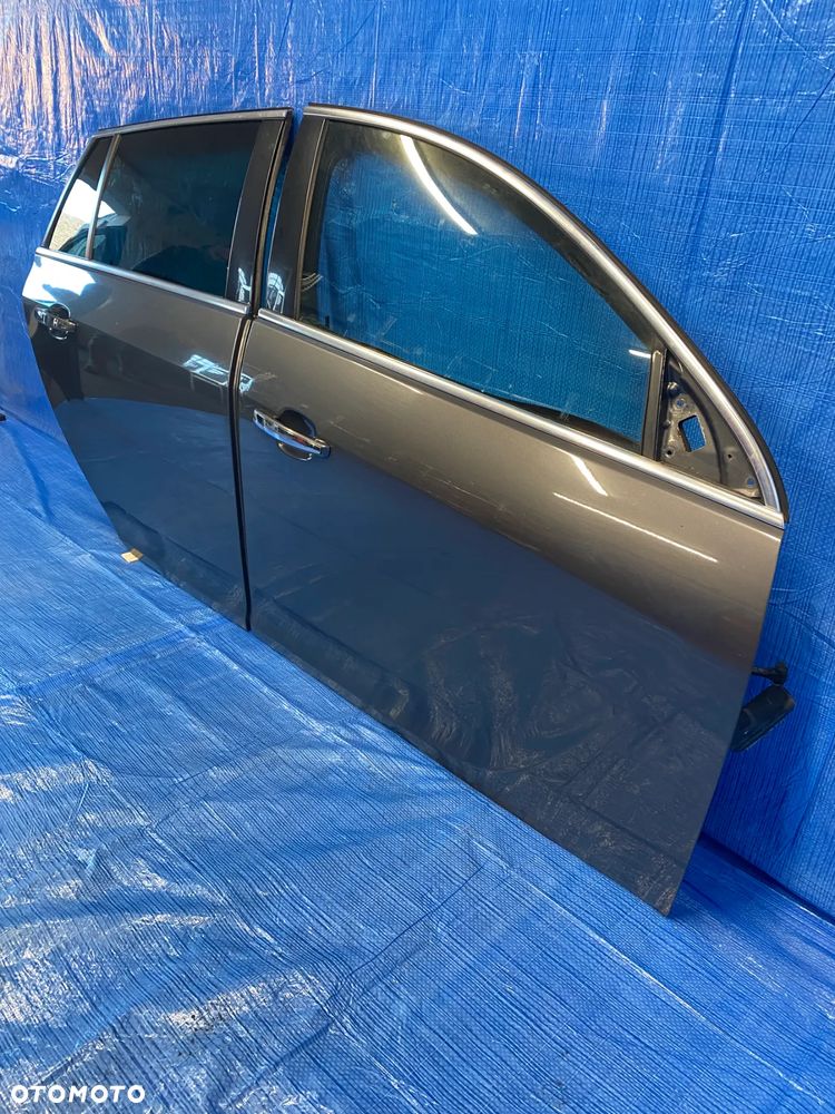 OPEL INSIGNIA A DRZWI PRAWE PRAWY TYŁ TYLNE SZARE Z177 KOMPLETNE - 6