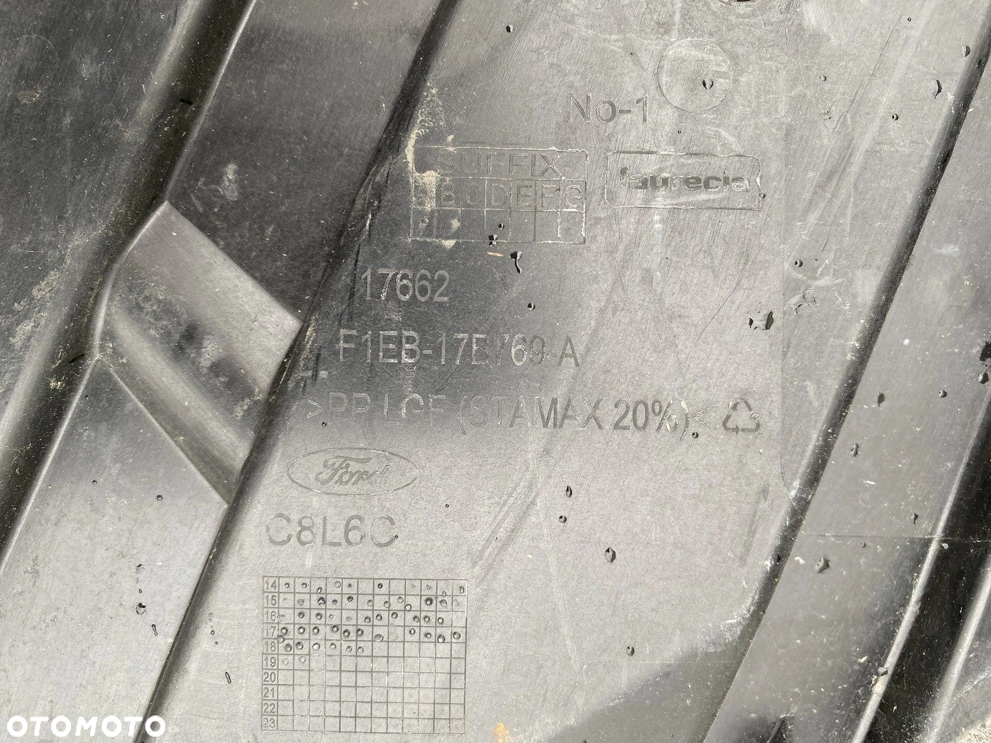 OSŁONA POD ZDERZAK PRZÓD FORD FOCUS MK3 LIFT 14- F1EB-17B769-A - 3