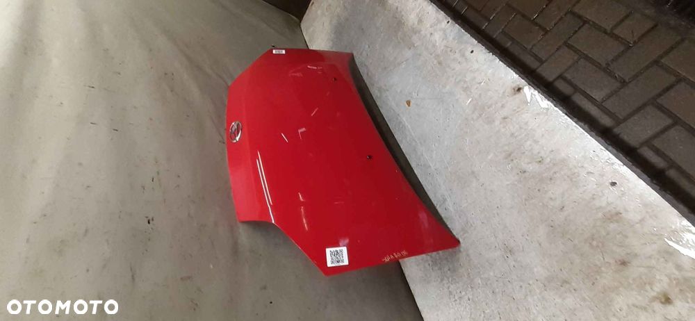 ^ MASKA POKRYWA SILNIKA DAIHATSU CUORE CZERWONA - 3