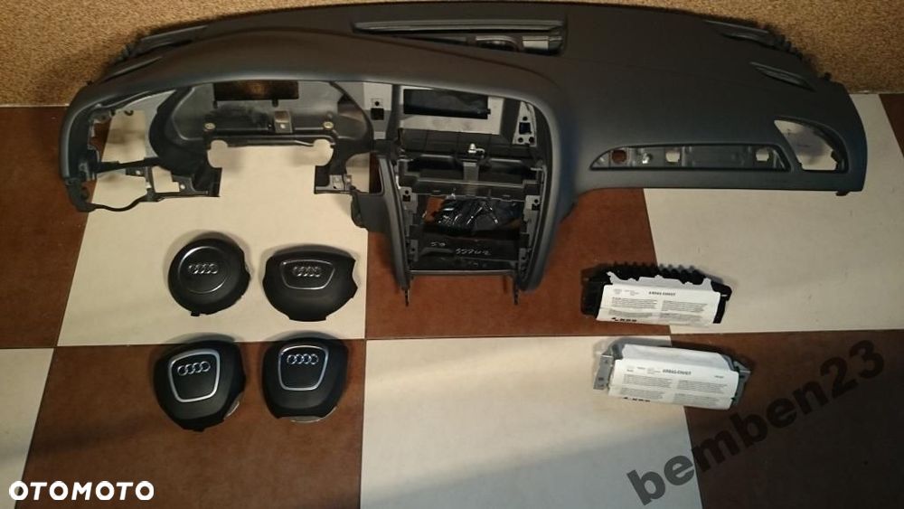 AUDI A4 S4 B8 8K deska konsola poduszki airbag - 2