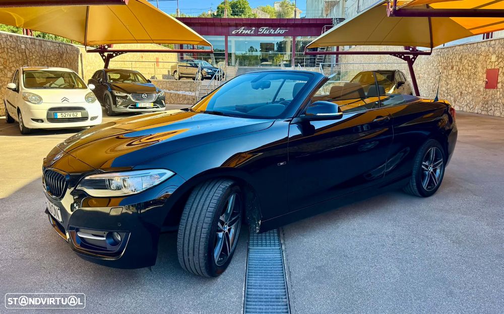 BMW 220 d Cabrio LIne Sport - 2