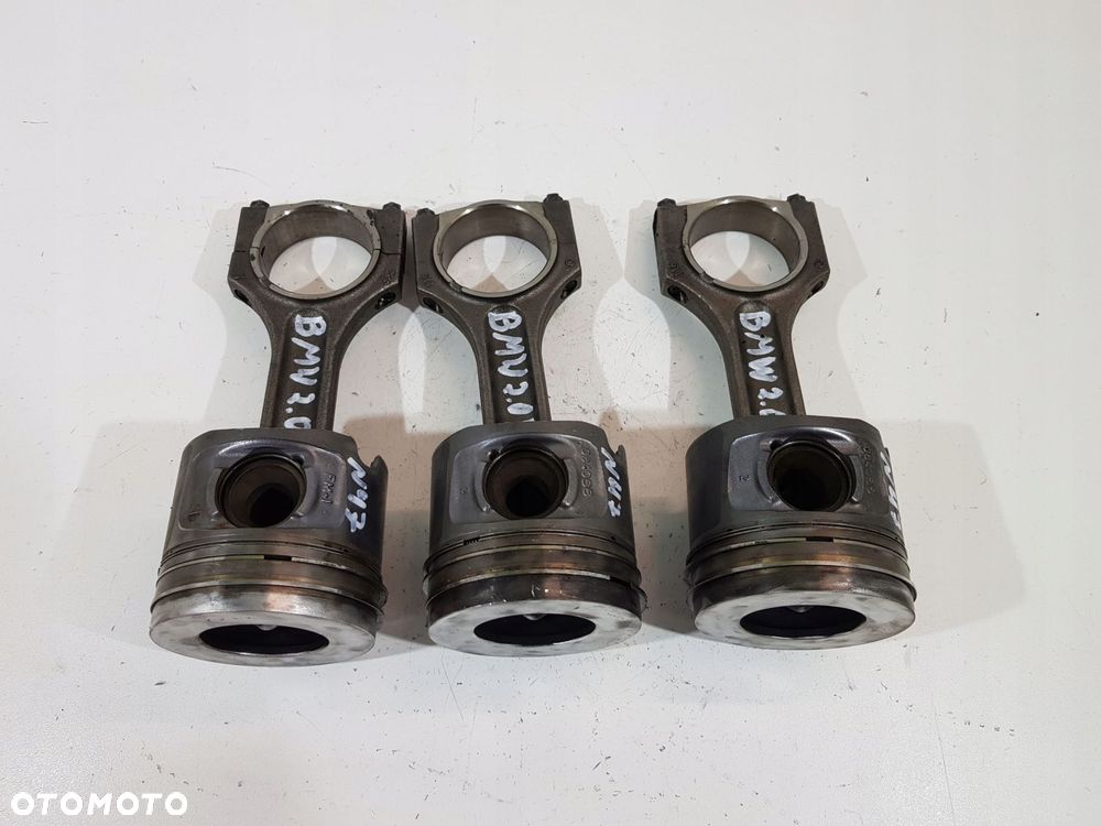 tłok z korbowodem bmw e90 e87 e60 e83 2.0d n47d20 - 5