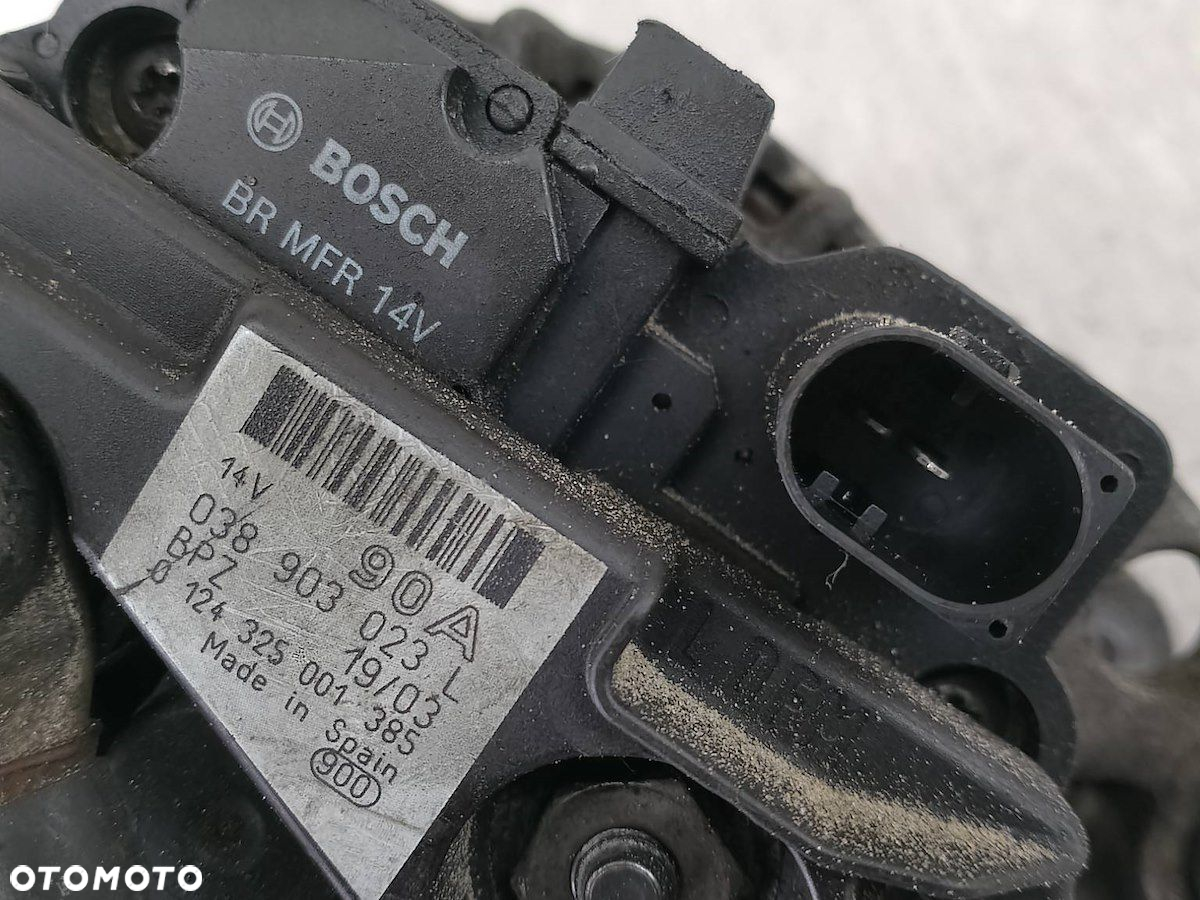ALTERNATOR VW GOLF IV 038903023L  0124325001 1.9 SDI - 2