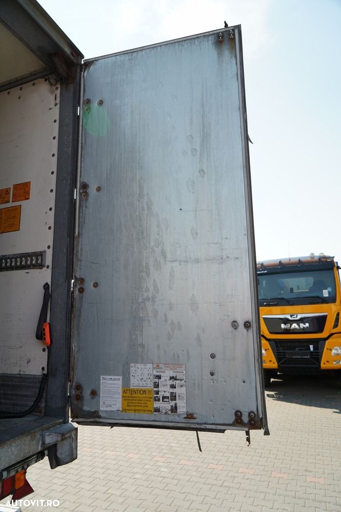 Fruehauf CONTAINER / DHOLLANDIA LIFT / PODEA RESISTENTĂ / - 14