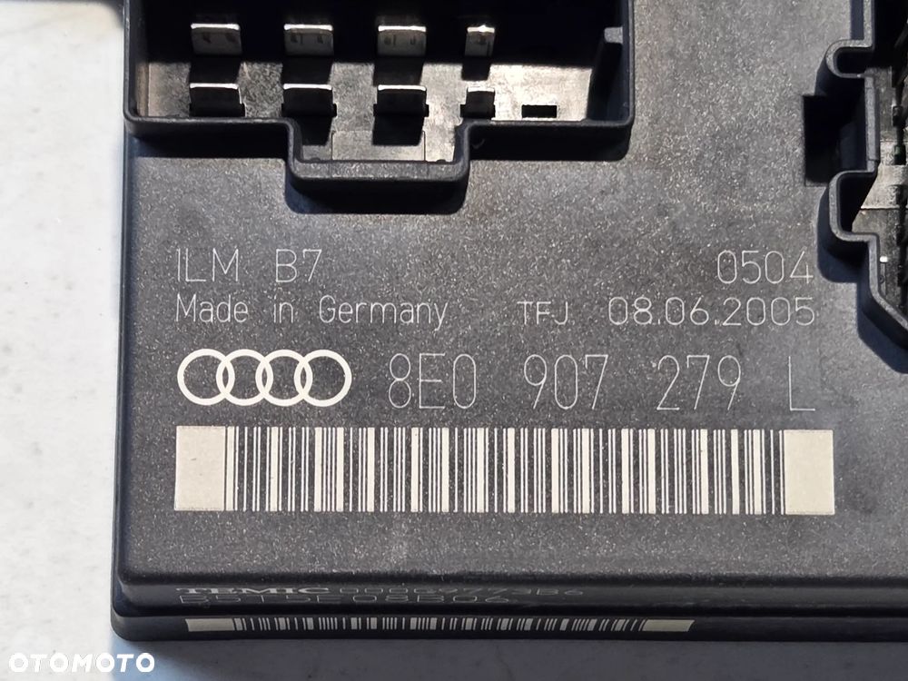 AUDI A4 B7 MODUŁ STEROWNIK ŚWIATEŁ 8E0907279L - 2