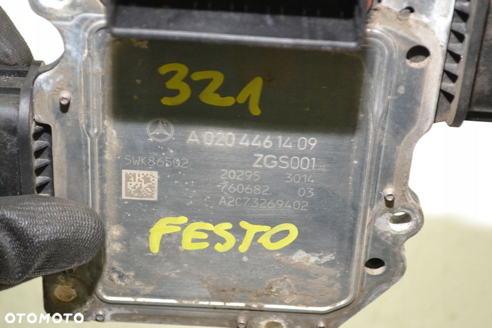 MERCEDES ACTROS MP4 STEROWNIK SILNIKA ZESTAW DO ODPALENIA A0324486635 - 4