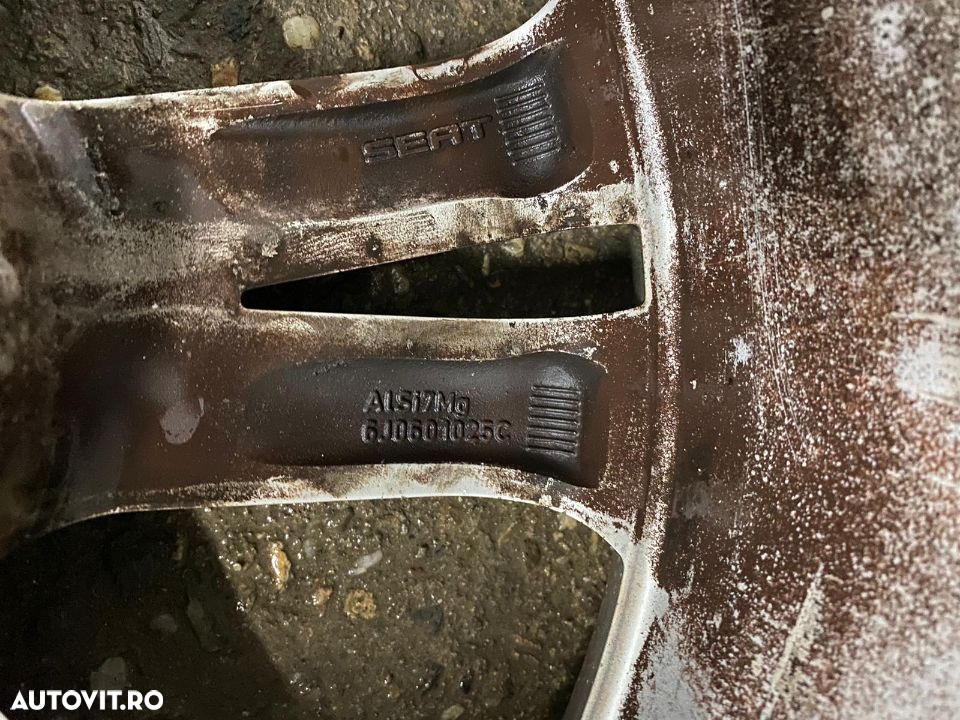 Set jante aliaj Seat Ibiza 5 (6J5) 215/40ZR17 (2008-prezent) - 6J0601025C - 7