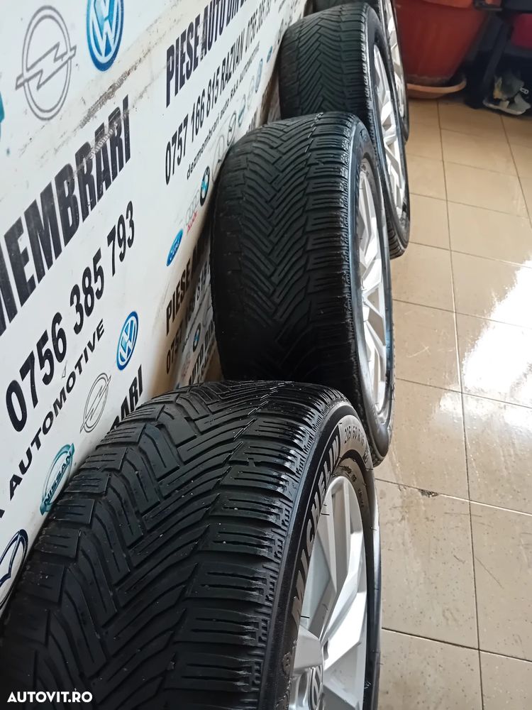Jante R16 Vw Passat B8 Arteon Touran Caddy Golf 215/60R16 5x112 Anvelope Michelin M+S DOT 2023 - 8