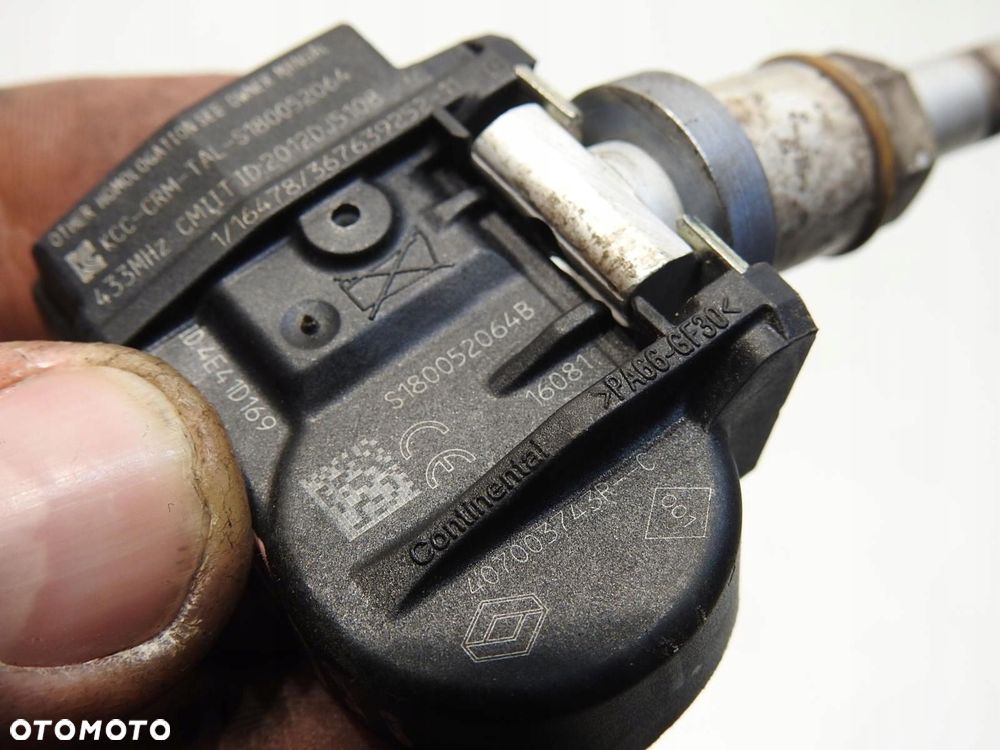 CZUJNIK CIŚNIENIA OPON RENAULT SCENIC III 407003743R - 5