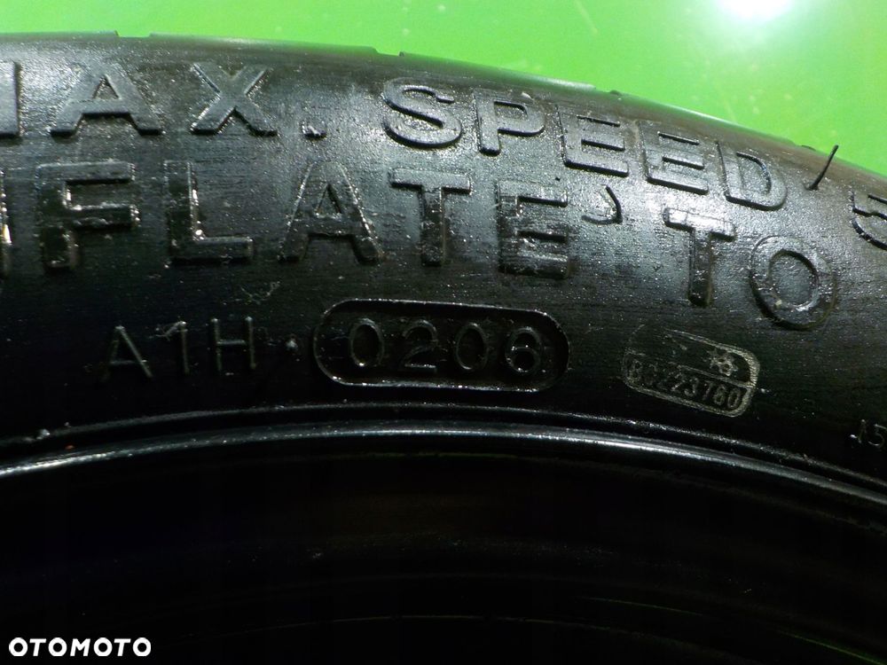 AUDI A3 8P GOLF V kolo dojazdowe 125/70/16 5X112 - 5