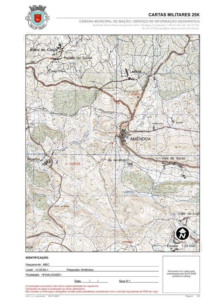 Terreno rústico à venda em Amêndoa, Mação - 4.240m2 - Grande imagem: 5/10