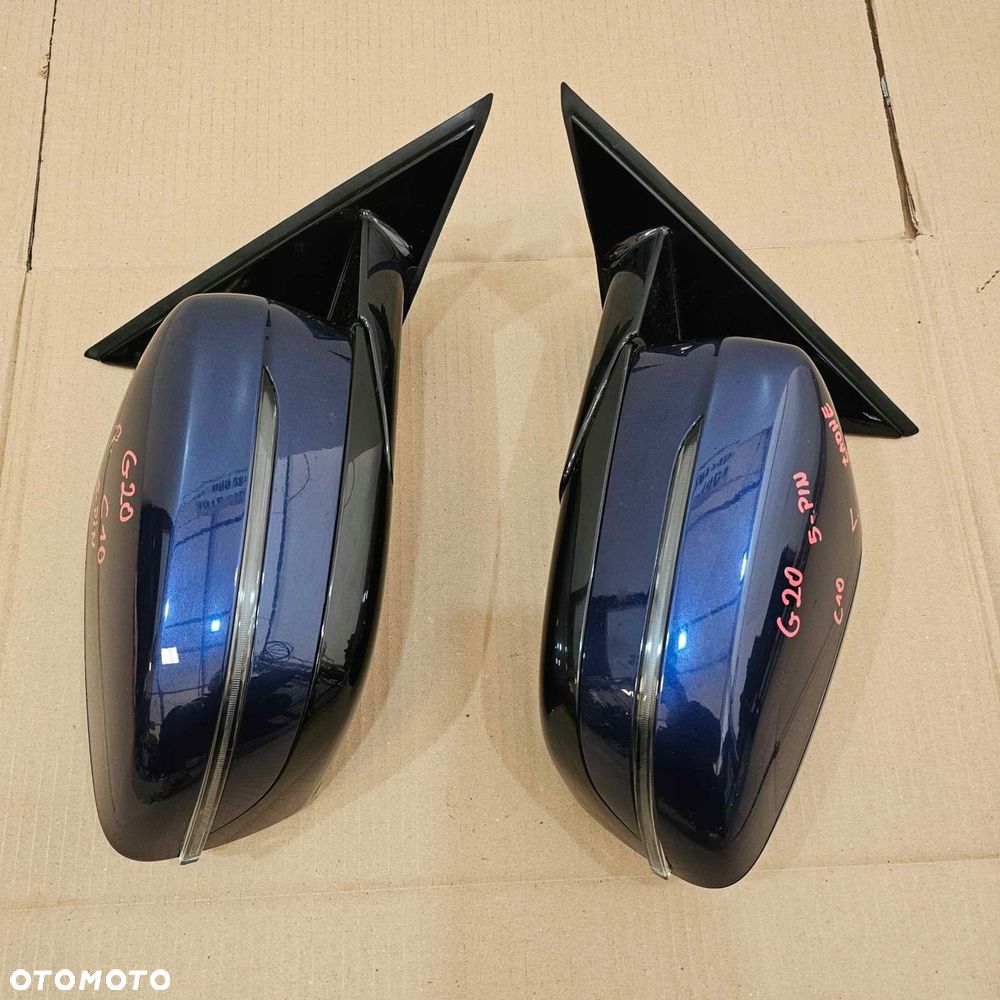 bmw 3 g20 g21 lusterko lewe 5 pin eu c10 - 5