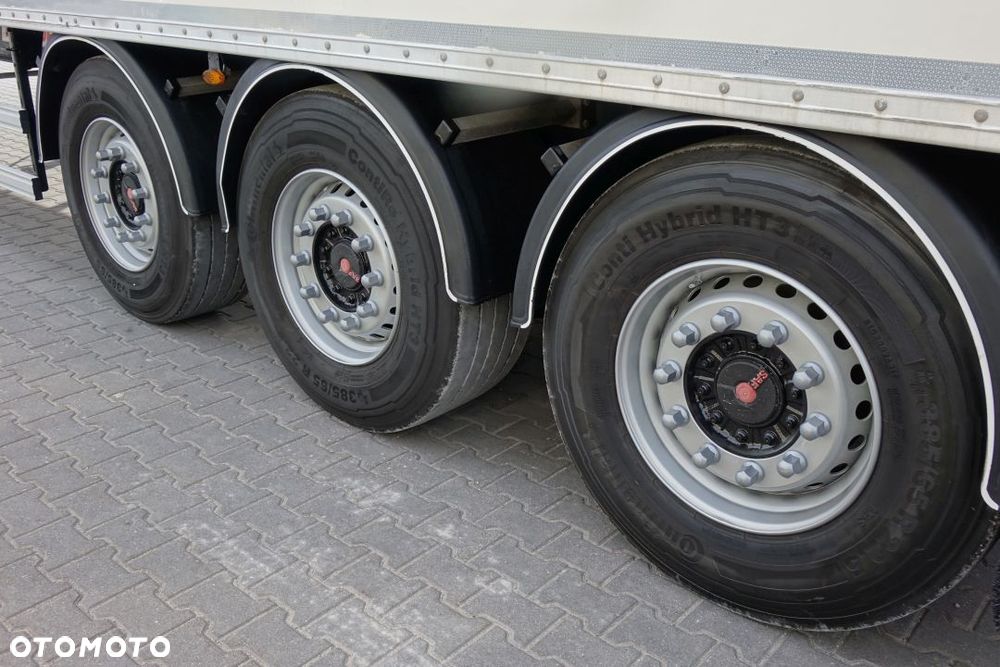 Fruehauf KONTENER / FURGON / OSIE SAF / ROLETA / OŚ PODNOSZONA / PODŁOGA SZYNA-DESKA - 21
